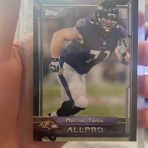 Marshal Yanda 2015 Topps #273 Rookie Card Baltimore Ravens RC